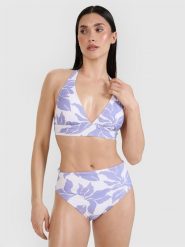 4F Góra od bikini damska - fioletowa L. Fioletowe bikini 4F, l, bez wzorów, z elastanu. W wyprzedaży za 49.99 zł.