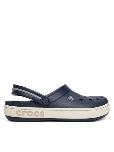 Crocs Klapki Crocband Heritage Clog 213224 Granatowy. Niebieskie klapki męskie Crocs, bez wzorów, z tworzywa sztucznego, bez zapięcia. Za 259.99 zł.