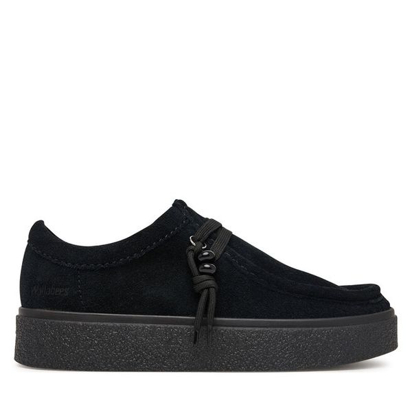 Półbuty Clarks. Czarne półbuty damskie Clarks, bez wzorów, bez obcasa, na płaskiej podeszwie, bez zapięcia. Za 431.99 zł.