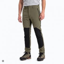 Spodnie trekkingowe męskie KADVA Woodsy. Zielone trekkingi męskie KADVA, na jesień, z elastanu, bez zapięcia. Za 269.99 zł.