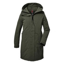 Parka damska z kapturem Killtec GW 73. Czarne parki damskie KILLTEC, na zimę, bez wzorów, z kapturem. Za 766.50 zł.