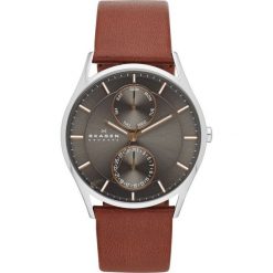 RABAT ZEGAREK SKAGEN SKW6086. Brązowe zegarki męskie Skagen, bez wzorów, ze stali. W wyprzedaży za 579.00 zł.