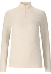 Sweter damski Athlecia Cozi. Białe swetry nierozpinane damskie Athlecia, l, bez wzorów, z poliamidu, eleganckie, bez kołnierzyka, bez ramiączek. Za 171.00 zł.