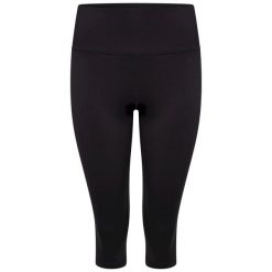 Damskie Legginsy Do Ćwiczeń 3/4 Influential. Czarne legginsy damskie Dare 2B, bez wzorów. Za 67.99 zł.