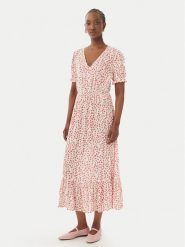 ONLY Sukienka letnia Chianti 15270519 Biały Regular Fit. Białe sukienki damskie ONLY, na lato, xs, bez wzorów, z wiskozy, bez kołnierzyka, bez ramiączek. Za 189.99 zł.