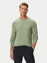 BOSS Sweter H-Lofranco 50565565 Zielony jasny Regular Fit. Zielone swetry męskie Boss, m, bez wzorów, z bawełny, bez kołnierzyka, bez ramiączek. Za 566.99 zł.