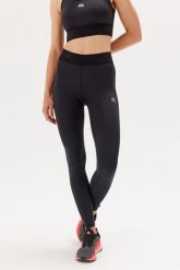 Damskie getry legginsy do biegania Rough Radical Icon Run Long. Czarne legginsy damskie ROUGH RADICAL, bez wzorów, z dzianiny. Za 143.92 zł.