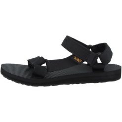 Sandały Teva Model W Original Universal Kolor Czarny. Czarne sandały damskie Teva, bez wzorów, z materiału, bez obcasa, bez zapięcia. Za 399.99 zł.