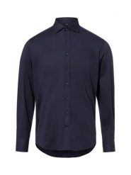 Nils Sundström koszula casual Mężczyźni Modern Fit Bawełna niebieski, XXL. Niebieskie koszule męskie Nils Sundström, m, bez wzorów, z bawełny, casualowe, bez kołnierzyka, bez ramiączek. Za 119.95 zł.