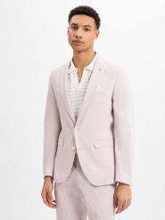 Finshley & Harding London marynarka garniturowa - Brixdon Mężczyźni Slim Fit różowy, 46. Czerwone garnitury męskie Finshley & Harding London, m, bez wzorów, eleganckie. Za 799.95 zł.
