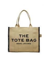 Marc Jacobs Torebka M0017048 Beżowy. Brązowe shopperki damskie Marc Jacobs, bez wzorów, z materiału, bez dodatków. Za 1,469.00 zł.