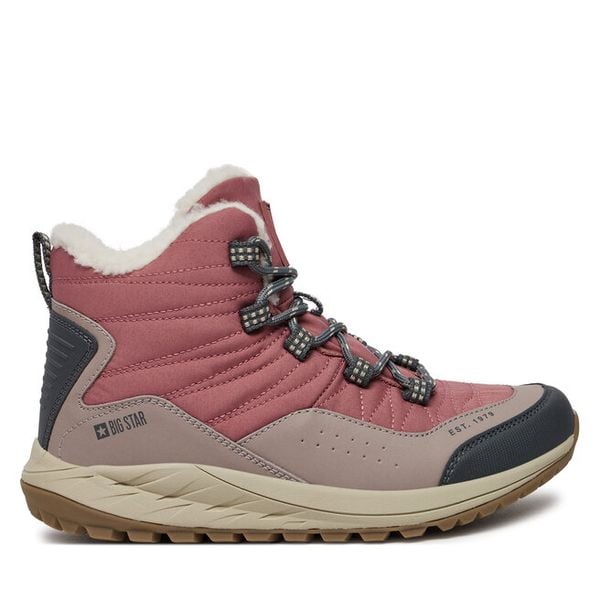 Trapery Big Star Shoes. Czerwone trapery damskie BIG STAR SHOES, bez zapięcia. Za 269.99 zł.