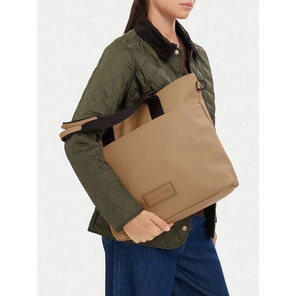 Torebka Hunter. Brązowe shopperki damskie Hunter, bez wzorów, bez dodatków. Za 229.99 zł.