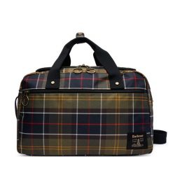 Torba podróżna Barbour. Zielone torby podróżne damskie Barbour, bez wzorów. Za 439.99 zł.