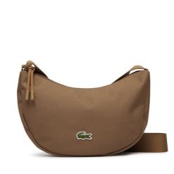 Torebka Lacoste. Niebieskie listonoszki damskie Lacoste, bez wzorów, bez dodatków. Za 309.99 zł.