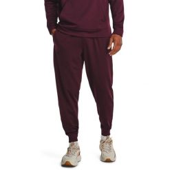 Spodnie dresowe męskie Under Armour Fleece Joggers. Czerwone spodnie sportowe męskie Under Armour, m, bez wzorów, z dresówki, trekkingowe. Za 179.99 zł.