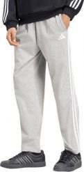 Adidas Spodnie męskie Essentials 3-Stripes Single Jersey Tapered Open Hem szare KY4215 L. Szare spodnie sportowe męskie Adidas, l, bez wzorów, z jersey. Za 198.99 zł.