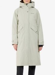 Płaszcz z membraną damski Didriksons Mia Parka Long 2. Zielone parki damskie Didriksons, xs, bez wzorów, z materiału, bez kaptura. Za 940.49 zł.