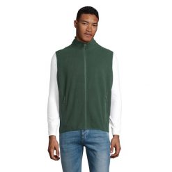 Ocieplacz Na Ciało Dla Dorosłych Unisex Factor Fleece Zapinany Na Zamek. Czerwone bluzy męskie SOL'S, m, bez wzorów, bez ramiączek, bez kaptura. Za 104.99 zł.