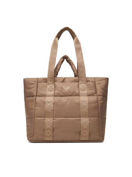 Roxy Torebka C-ROXY-M-005-08 Brązowy. Brązowe shopperki damskie Roxy, bez wzorów, z materiału, bez dodatków. Za 199.99 zł.