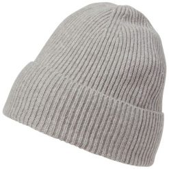 Czapka zimowa z merino dla dorosłych Helly Hansen Wool Beanie. Szare czapki męskie Helly Hansen, na zimę, bez wzorów. Za 159.99 zł.