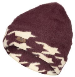 Trespass Toffy - damska odwracalna czapka Mulberry. Brązowe czapki damskie Trespass, bez wzorów, z materiału, eleganckie. Za 138.99 zł.