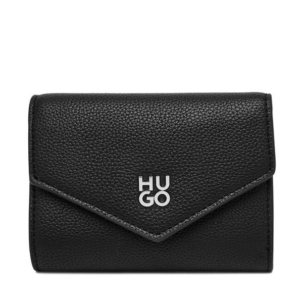 Portfel HUGO. Czarne portfele damskie Hugo. Za 339.99 zł.