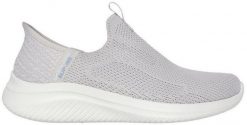 Buty Skechers Slip-ins: Ultra Flex 3.0 Easy Win (150450-LTGY) 39. Obuwie sportowe damskie Skechers, bez wzorów, bez zapięcia. Za 505.16 zł.