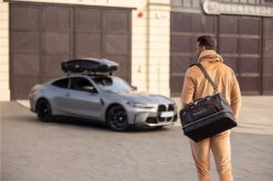 Torby Do Bagażnika Volvo C40 Ev 2021+ 4Szt Kjust. Czarne torby podróżne damskie KJUST, bez wzorów, z kauczuku. Za 1,259.00 zł.