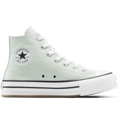 Buty sportowe Converse Chuck Taylor All Star Eva Lift. Niebieskie obuwie sportowe damskie Converse, bez wzorów, bez zapięcia. Za 390.00 zł.