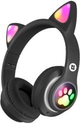 Defender słuchawki Bluetooth Freemotion B585 Led czarny/black (63586). Czarne słuchawki bezprzewodowe Defender. Za 72.55 zł.