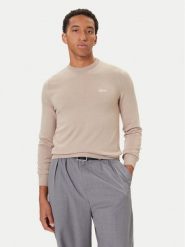 Guess Sweter M5YR26 Z0122 Beżowy Slim Fit. Brązowe swetry męskie Guess, m, z aplikacjami, z syntetyku, bez kołnierzyka, bez ramiączek. Za 399.99 zł.