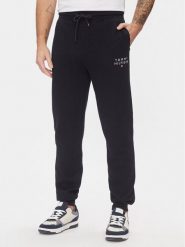Tommy Hilfiger Spodnie dresowe UM0UM02983 Granatowy Regular Fit. Niebieskie spodnie sportowe męskie Tommy Hilfiger, m, bez wzorów, z dresówki. Za 229.99 zł.