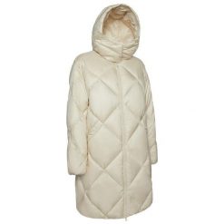Kurtka GEOX W4626J Biały. Białe kurtki sportowe damskie Geox, bez wzorów, z puchu, bez ramiączek, bez kaptura, trekkingowe. Za 719.99 zł.