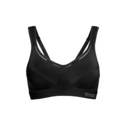 Biustonosz treningowy Shock Absorber Active Classic Support. Czarne bielizna sportowa damska Shock Absorber, bez wzorów. Za 129.99 zł.