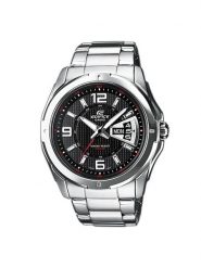 Casio Zegarek Edifice EF-129D-1AVEF Srebrny. Szare, analogowe zegarki męskie Casio, bez wzorów, srebrne. Za 359.99 zł.