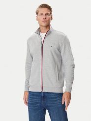 Tommy Hilfiger Bluza MW0MW45650 Szary jasny Regular Fit. Szare bluzy męskie Tommy Hilfiger, m, bez wzorów, bez ramiączek, bez kaptura. Za 649.99 zł.