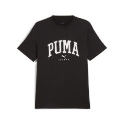 Męska koszulka PUMA SQUAD PUMA Black. Czarne koszulki sportowe męskie Puma, m, bez wzorów, bez ramiączek, na jogę i pilates. Za 89.99 zł.