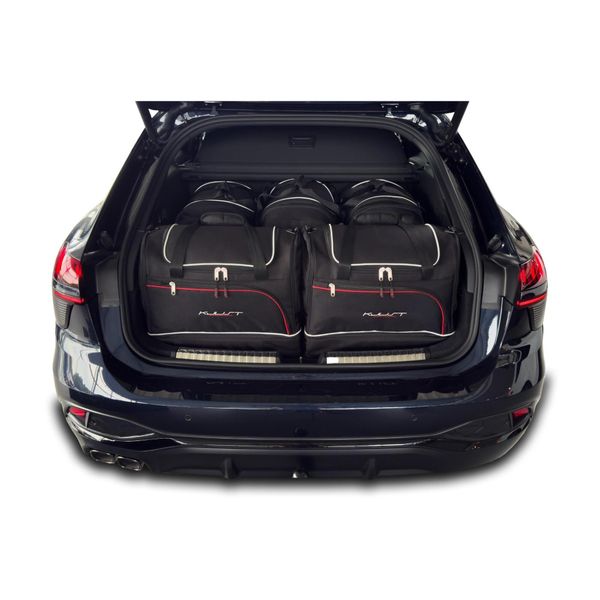 Torby Do Bagażnika Audi A6 Avant 2025+ 5Szt Kjust. Czarne torby podróżne damskie KJUST, bez wzorów. Za 1,622.00 zł.