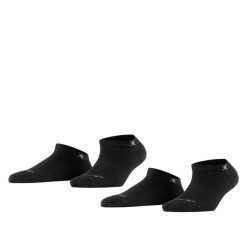 Krótkie skarpetki damskie Burlington Everyday (x2). Białe skarpetki damskie Falke, bez wzorów, z bawełny. Za 114.00 zł.