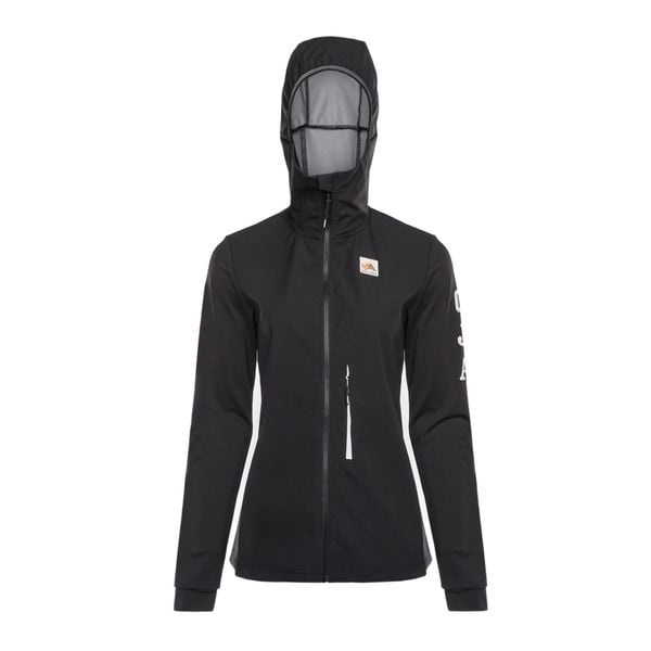 Kurtka softshell damska Maloja SennesM. Zielone kurtki sportowe damskie Maloja, xs, bez wzorów, z softshellu, bez ramiączek, bez kaptura, trekkingowe. Za 359.99 zł.