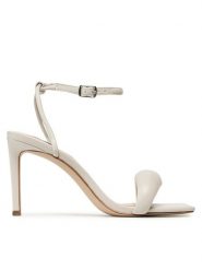 Steve Madden Sandały Entice SM11001844-02002-253 Beżowy. Brązowe sandały damskie Steve Madden, bez wzorów, ze skóry, bez obcasa, na szpilce, bez zapięcia. Za 330.00 zł.