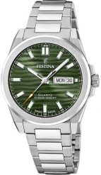 Zegarek męski Festina F20073-4 srebrny. Szare zegarki męskie Festina, bez wzorów, srebrne. Za 1,299.58 zł.