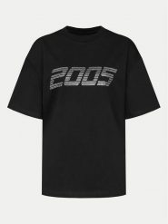 2005 T-Shirt Unisex Signature Tee Czarny Relaxed Fit. Czarne t-shirty damskie 2005, l, bez wzorów, z bawełny, bez kołnierzyka, bez ramiączek. Za 129.99 zł.