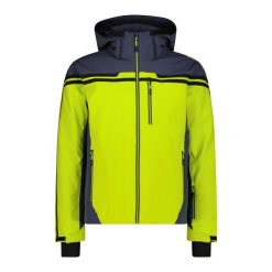 Kurtka narciarska z kapturem i zamkiem CMP. Zielone kurtki sportowe męskie CMP, na zimę, m, bez wzorów, z kapturem, narciarskie. W wyprzedaży za 951.00 zł.