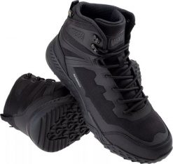 Buty trekkingowe męskie Magnum Bondsteel MID WP C. Czarne trekkingi męskie MAGNUM, bez zapięcia. Za 490.13 zł.