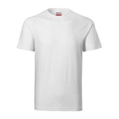 Koszulka Bazowa Unisex Dla Dorosłych. Białe bluzki damskie ALDER, bez wzorów, sportowe, bez kołnierzyka, bez ramiączek. Za 53.99 zł.