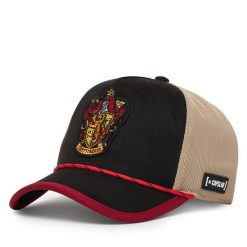 Czapka z daszkiem Capslab. Czarne czapki damskie CapsLab, bez wzorów. Za 169.99 zł.