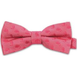 Różowa Mucha w Paisley, Męska. Czerwone krawaty i muchy Vernon, bez wzorów, eleganckie. Za 29.00 zł.
