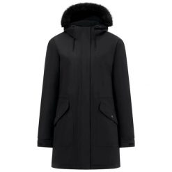 Parka dla kobiet Regatta Sophia. Czarne parki damskie Regatta, m, bez wzorów, z futra, bez kaptura. Za 401.00 zł.